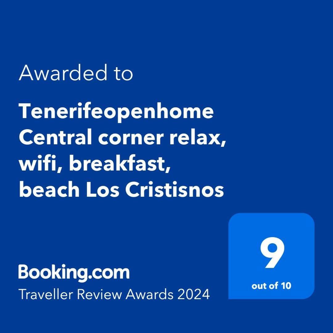 Tenerifeopenhome Central Corner Relax, Wifi, Breakfast, Beach Los Cristisnos Arona  Exterior foto